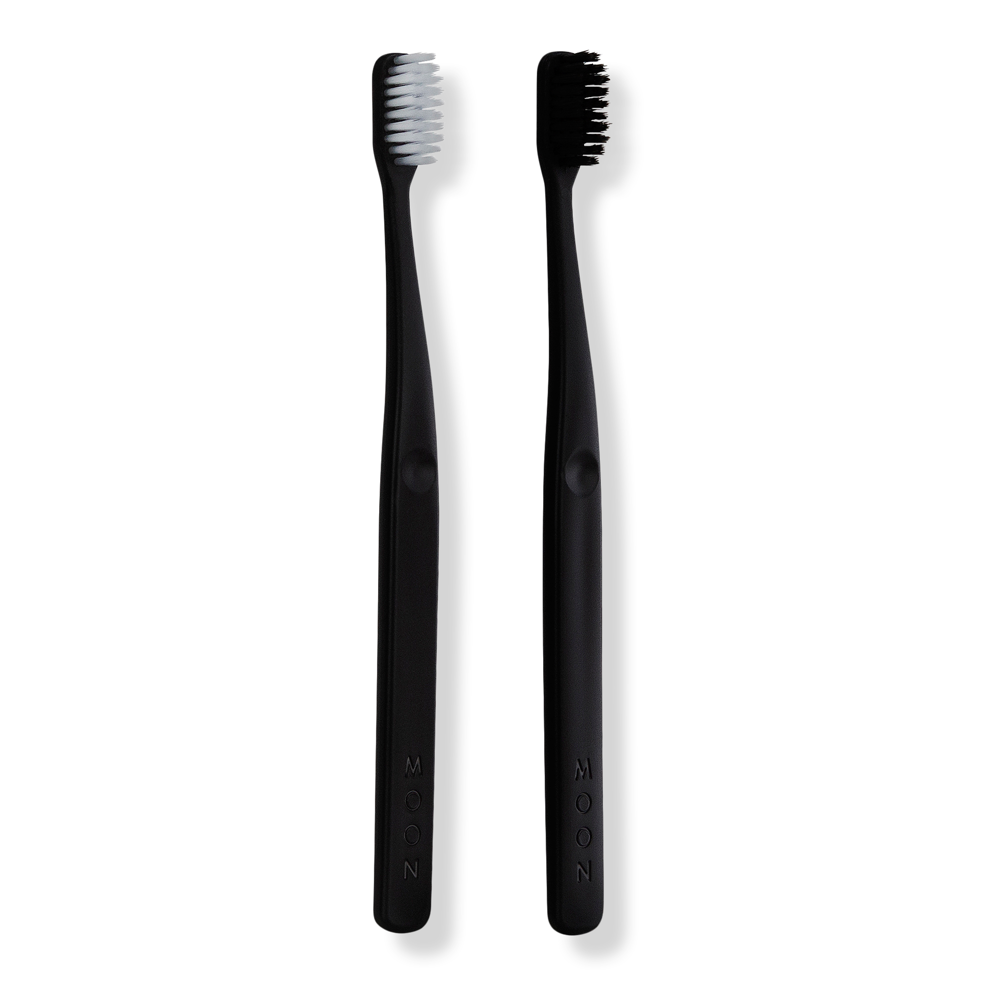 Moon Soft Bristle Black Toothbrush 2 Pack #1