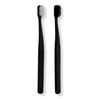 Soft Bristle Black Toothbrush 2 Pack