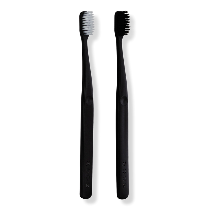 Moon Soft Bristle Toothbrush Ultra Fine Bristles 2 Pack #1