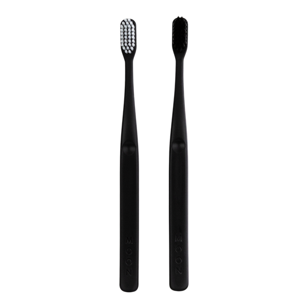 Moon Soft Bristle Black Toothbrush 2 Pack #5