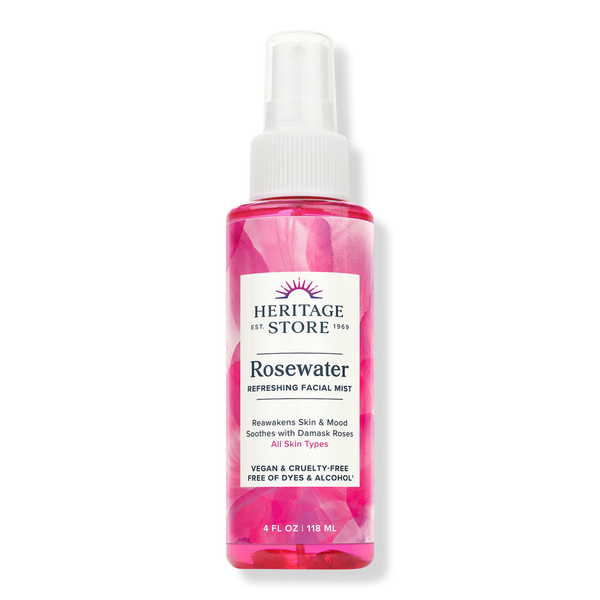 Heritage Store Rosewater Refreshing Facial Mist #1