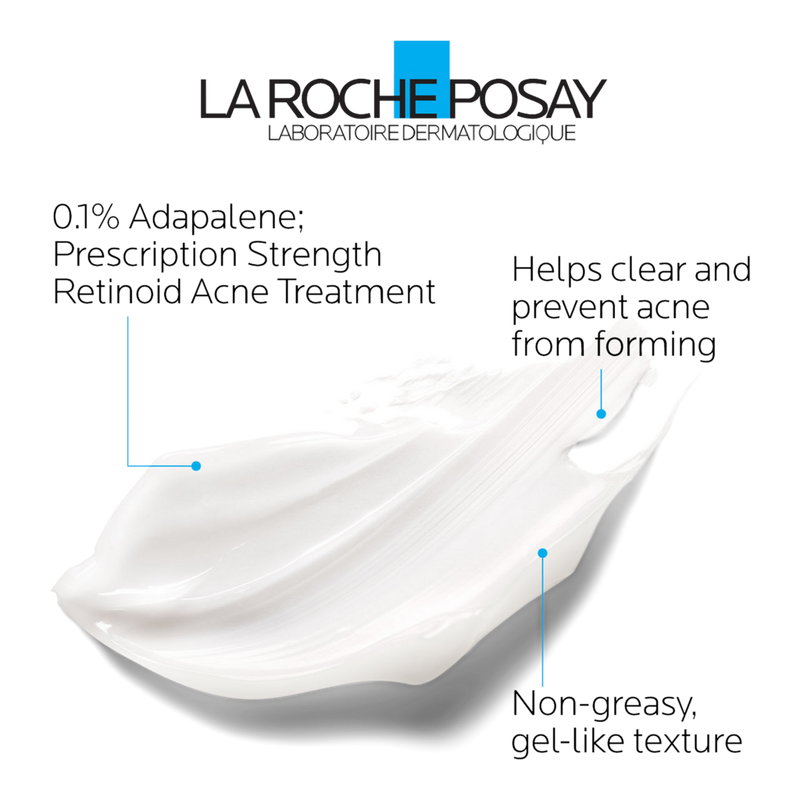 Effaclar Adapalene Gel 0.1% Topical Retinoid Acne Treatment
