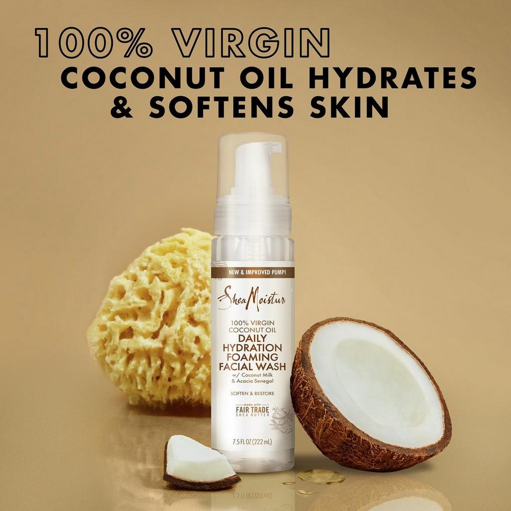 Coconut face clearance cleanser