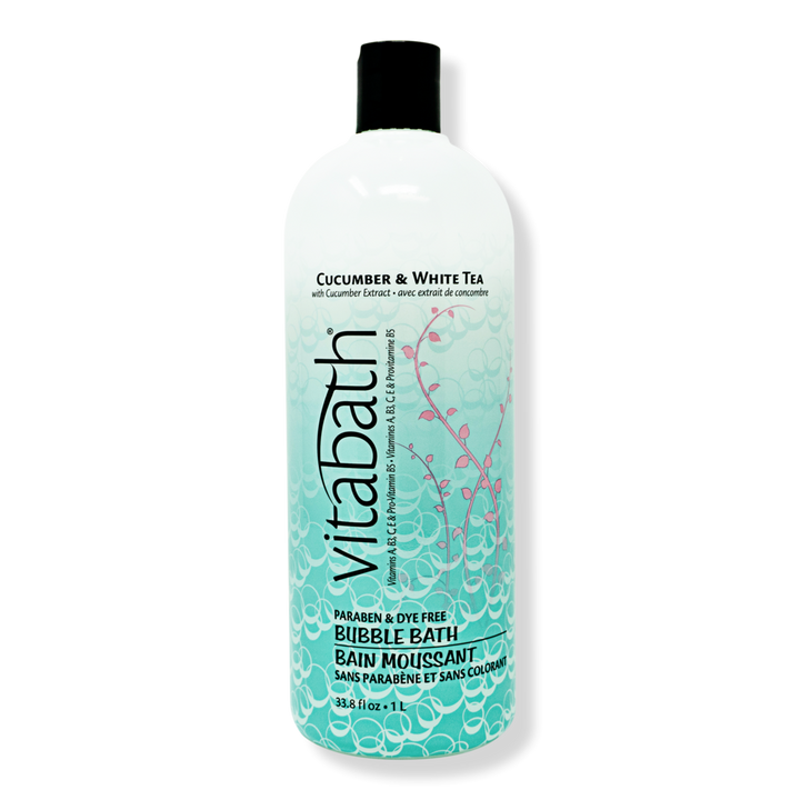 Vitabath Cucumber & White Tea Bubble Bath #1