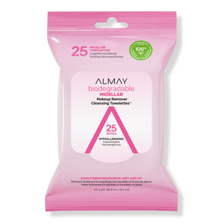 Almay Biodegradable Micellar Makeup Remover Cleansing Towelettes #1