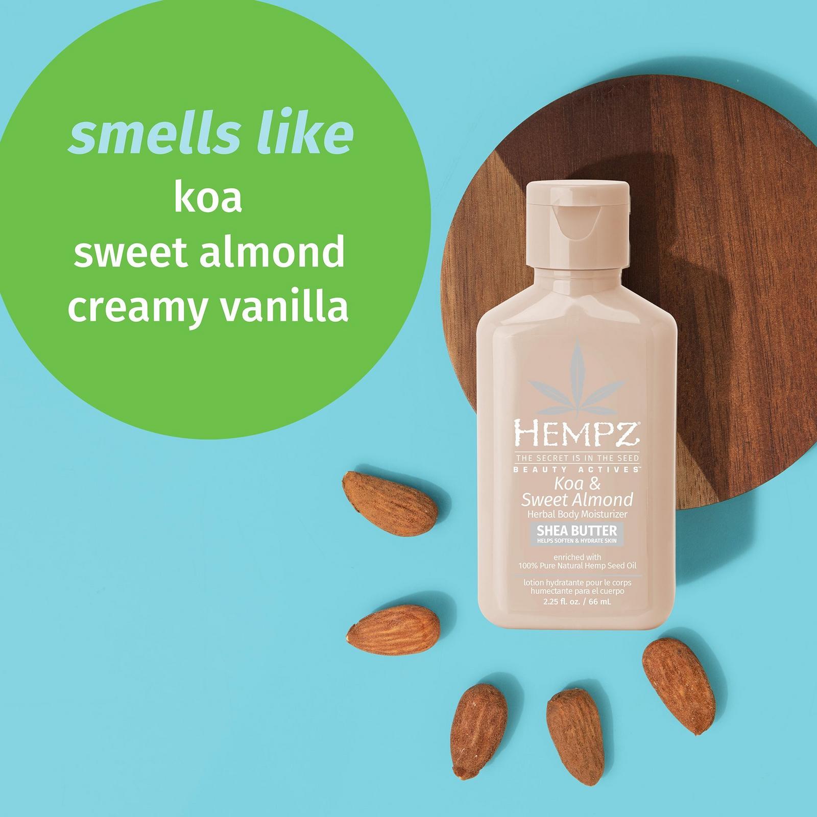 Koa & Sweet Almond Soothing Herbal Body Moisturizer