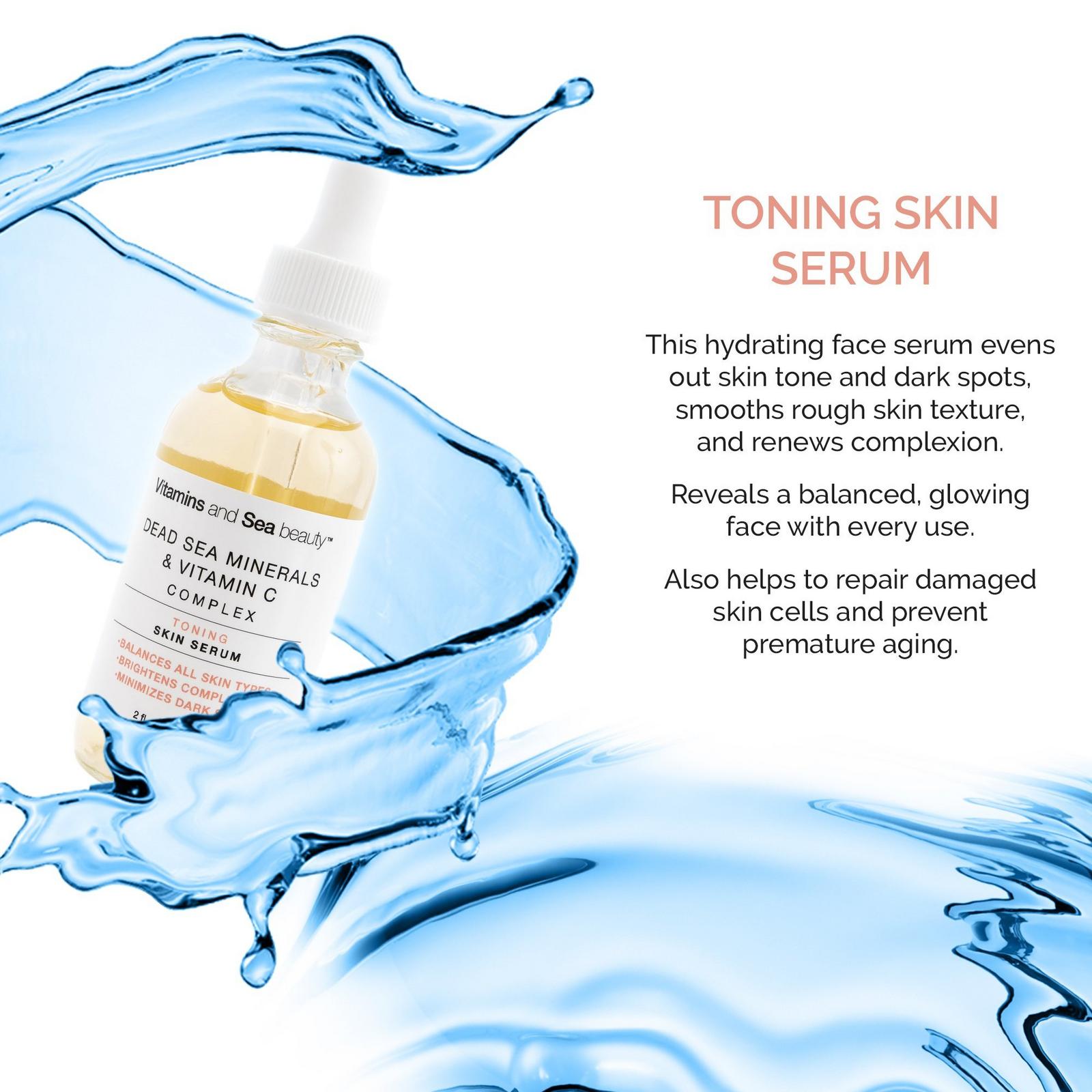 Dead Sea Minerals & Vitamin C Complex Toning Skin Serum