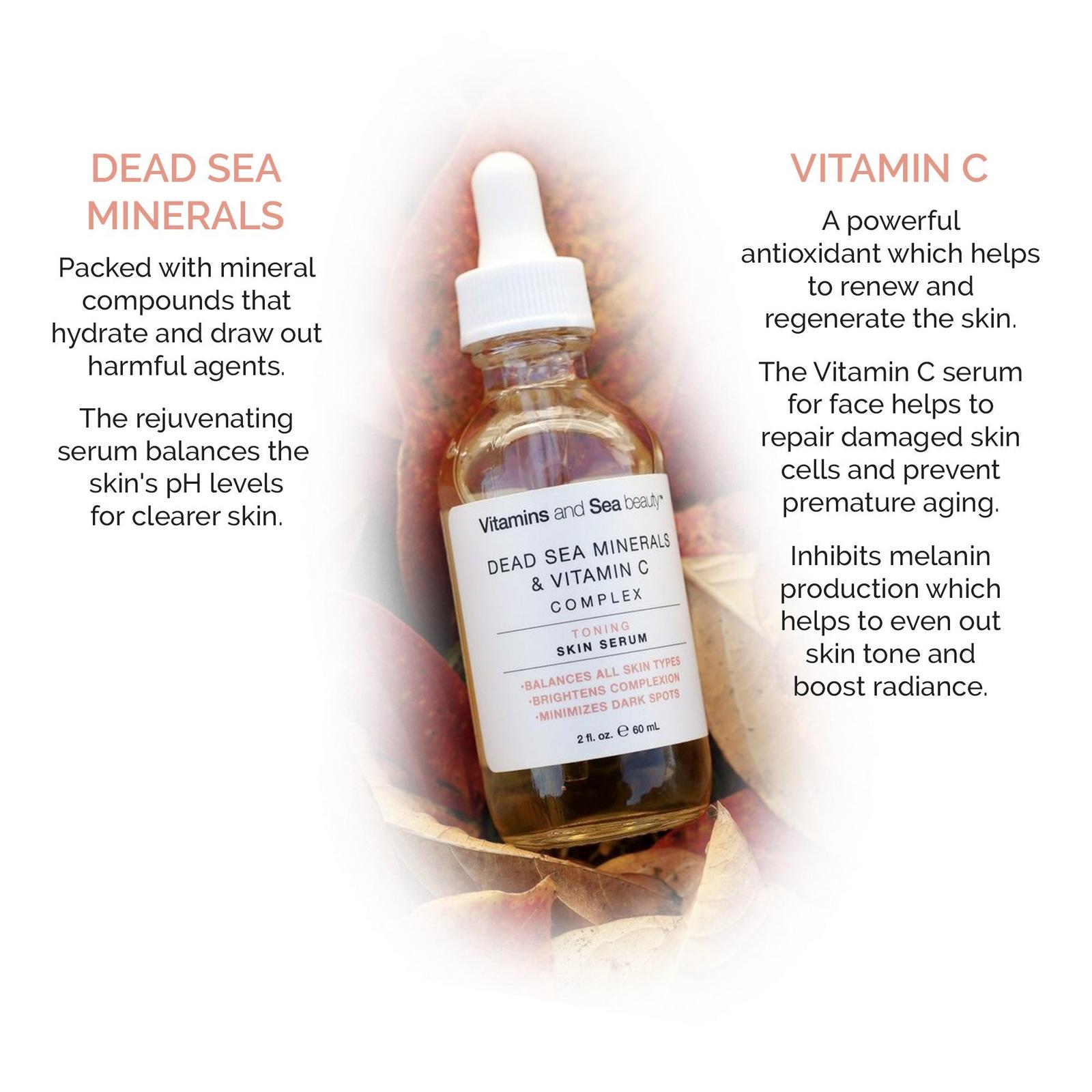 Dead Sea Minerals & Vitamin C Complex Toning Skin Serum