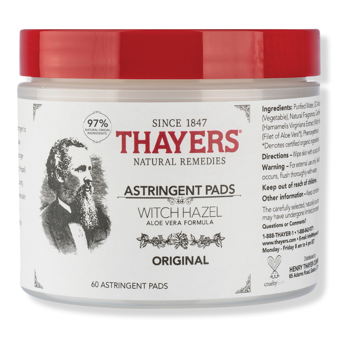 Thayers Original Witch Hazel Astringent Pads #1