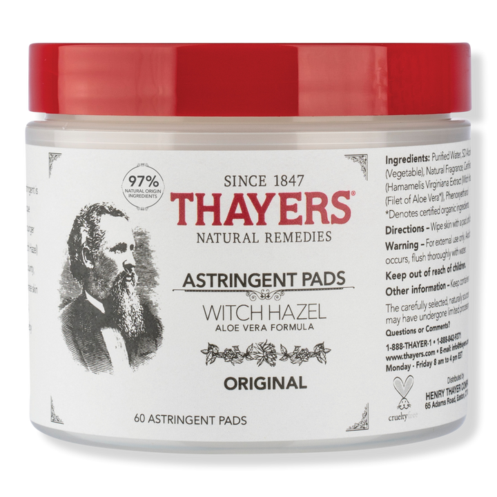 Thayers Original Witch Hazel Astringent Pads #1