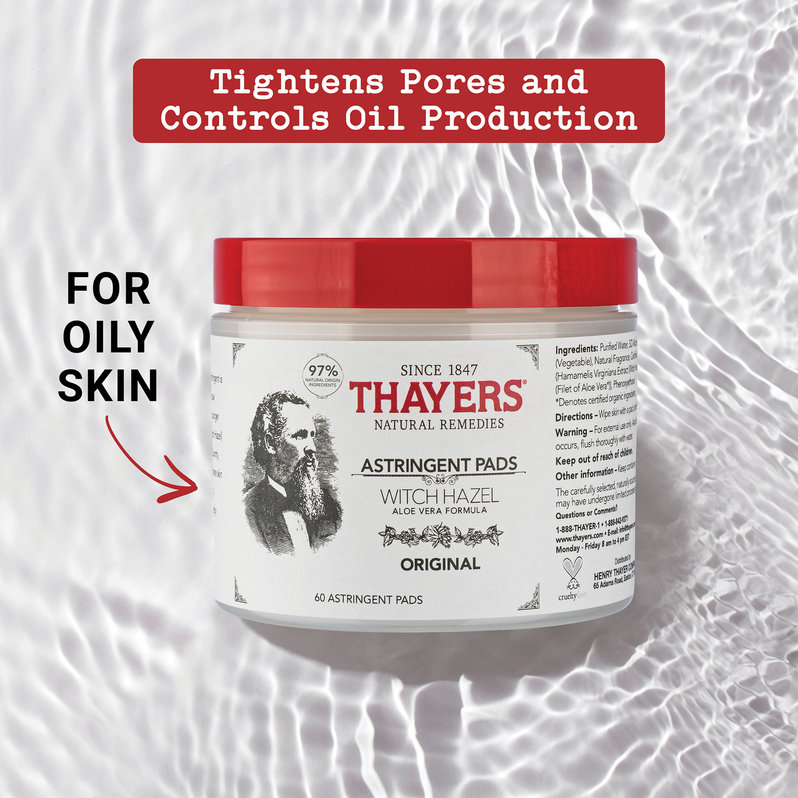 Original Witch Hazel Astringent Pads