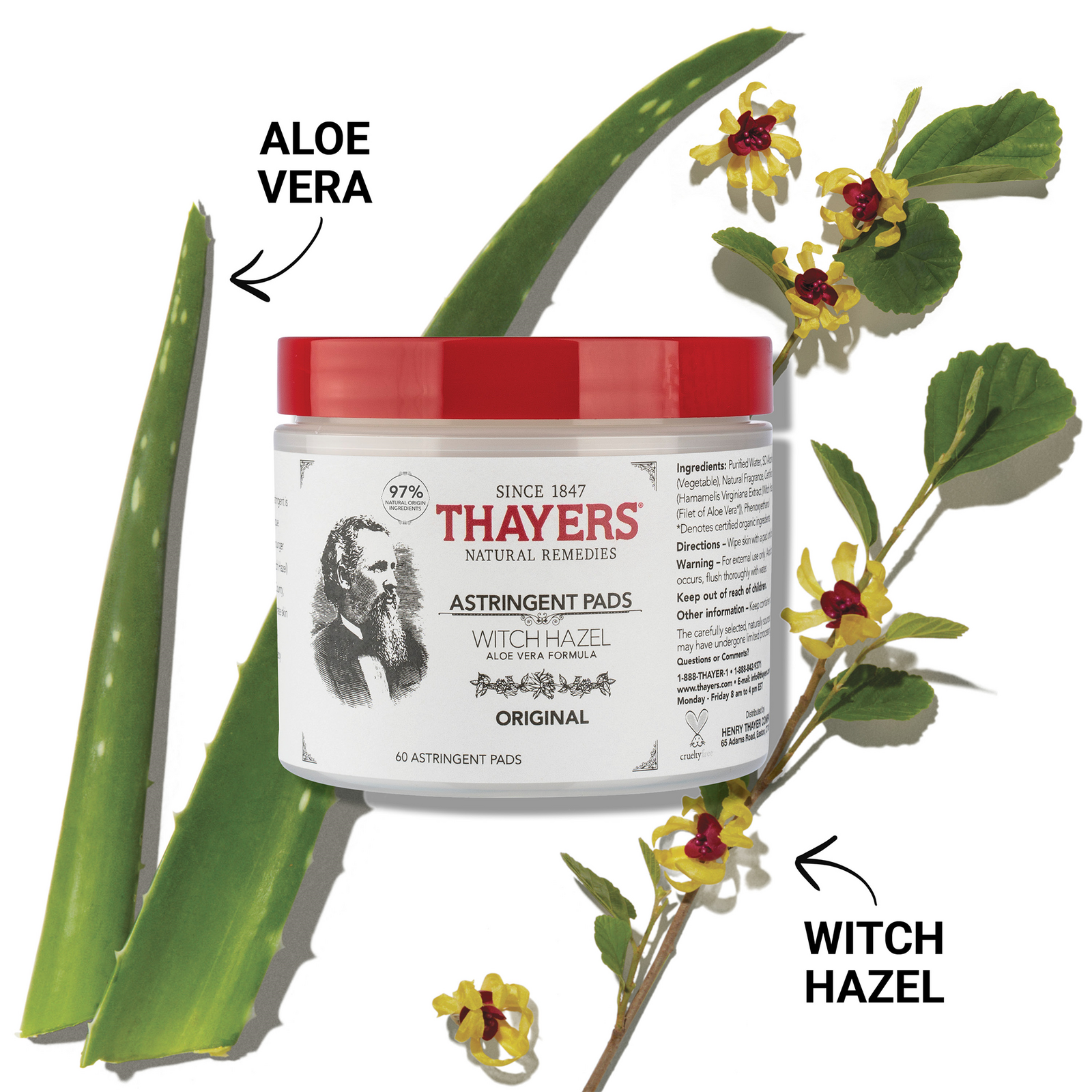 Original Witch Hazel Astringent Pads