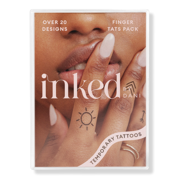 Inked by Dani Temporary Tattoos Finger Tats Pack #1