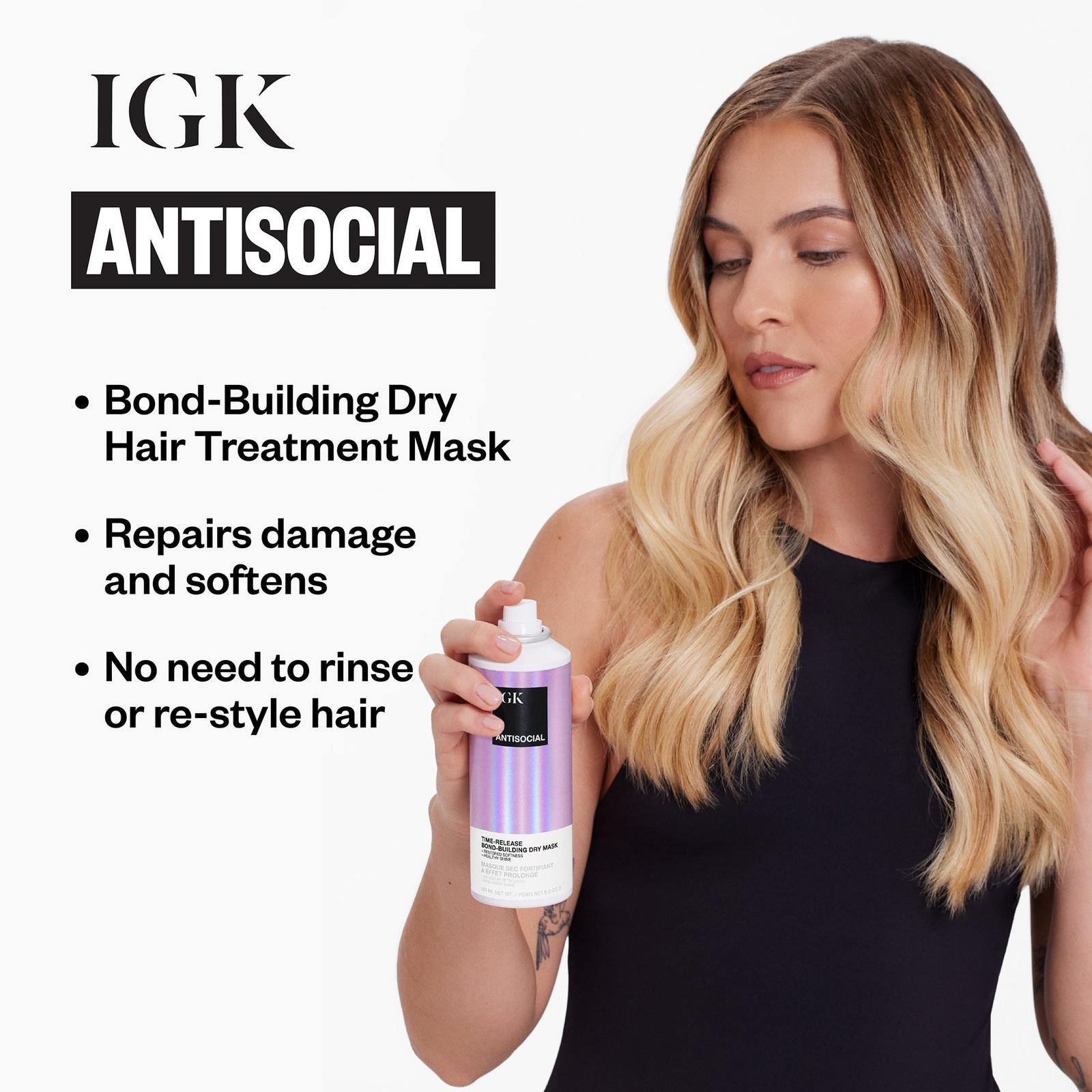 Antisocial Overnight Bond Building Dry Hair Mask