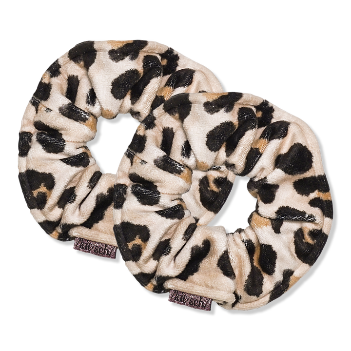 Kitsch Leopard Microfiber Towel Scrunchies #1