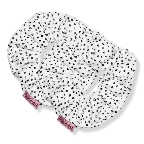 Mini Dot Microfiber Towel Scrunchies