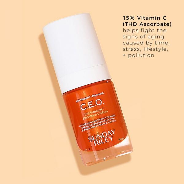 SUNDAY RILEY C.E.O. 15% Vitamin C Brightening Serum #5