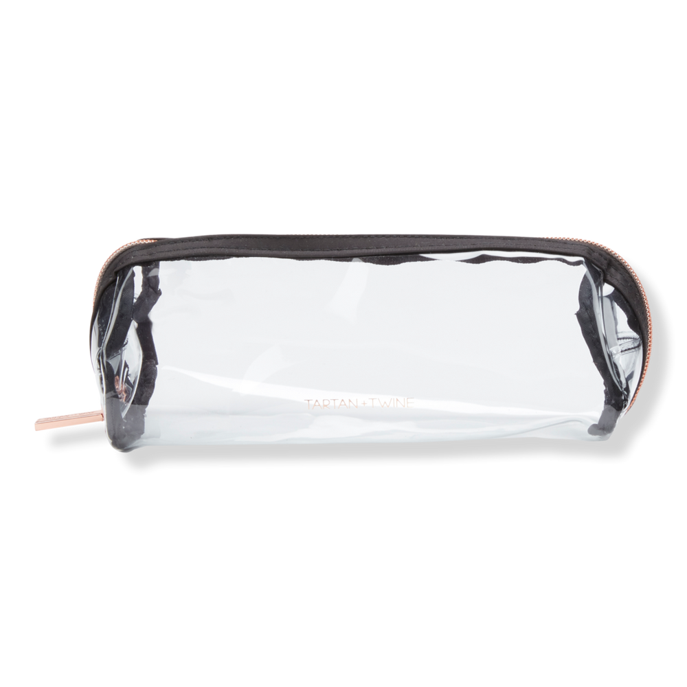 Tartan + Twine Basics Clear Pencil Case