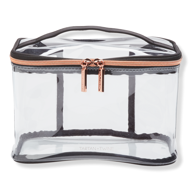 Tartan + Twine - Basics Clear Train Case | Ulta Beauty