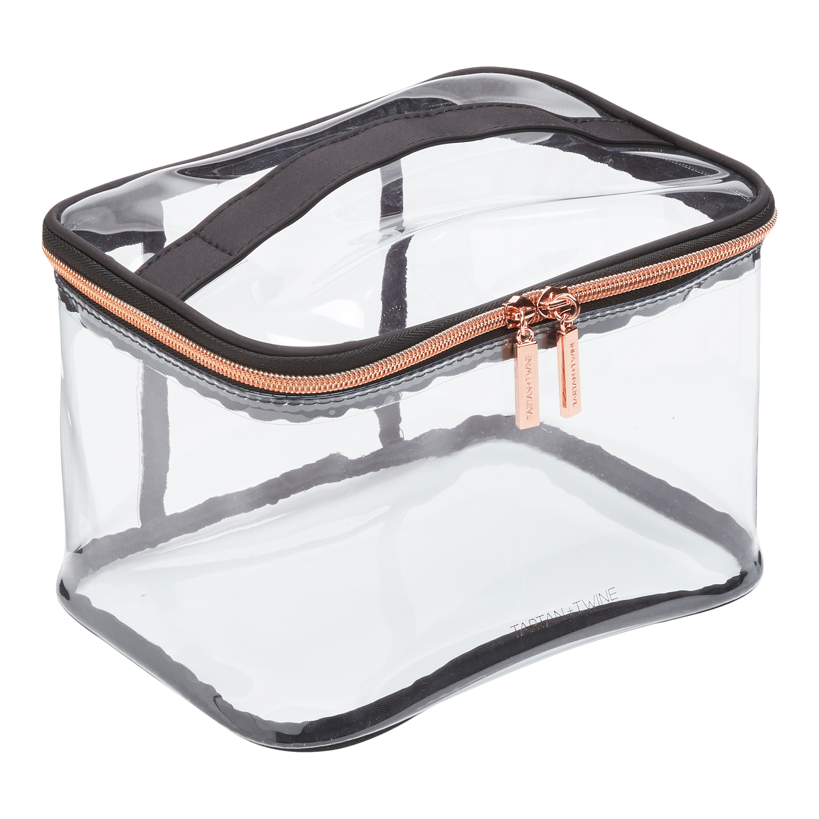 Basics Clear Train Case