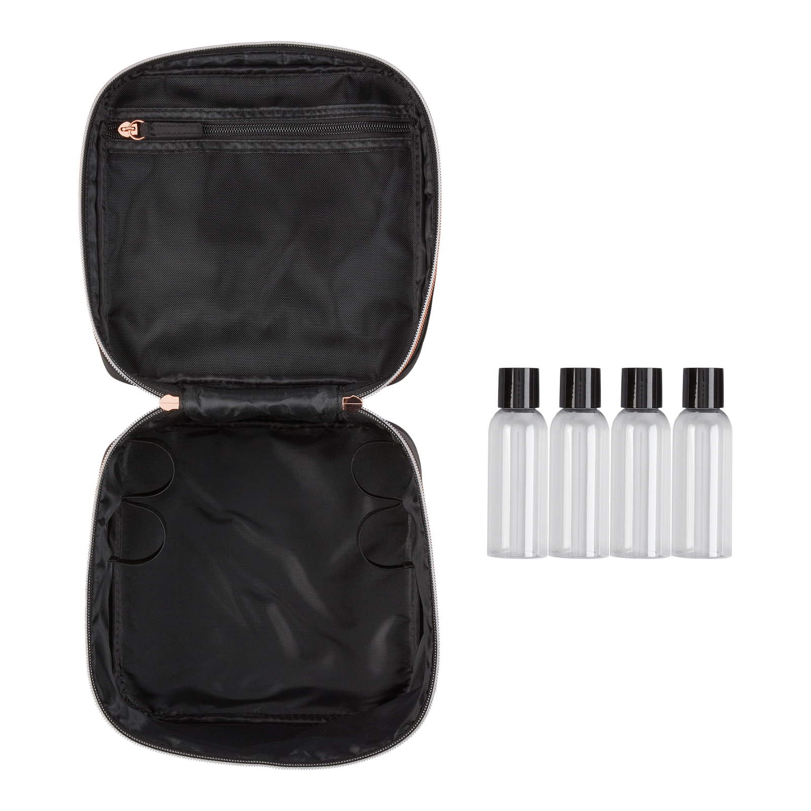 Basics Black Train Case