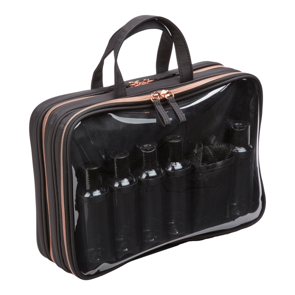 Stubbs & Wootton Knit Bumble Bee Weekender Bag - Black Luggage and