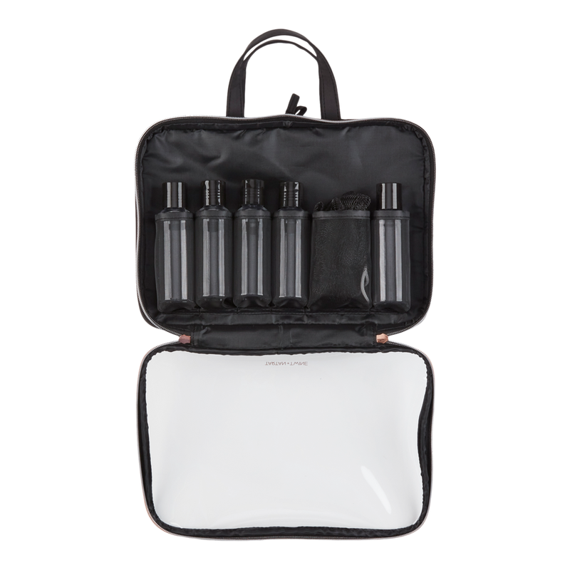 Tartan + Twine Basics Black Weekender