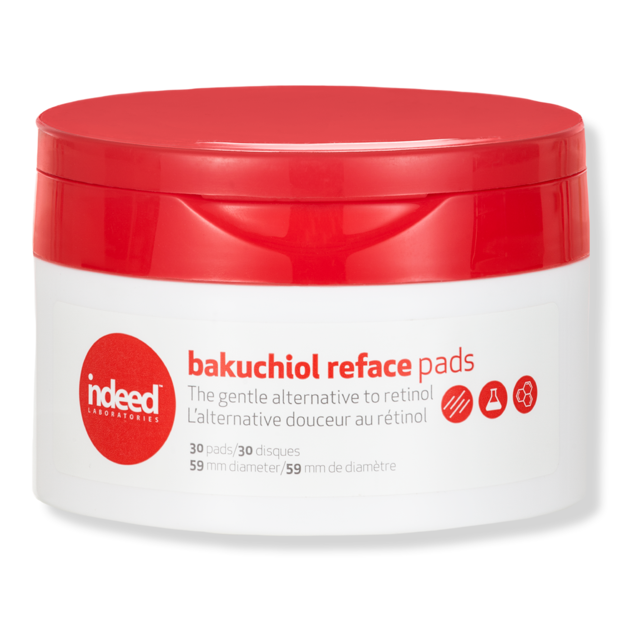 Indeed Labs Bakuchiol Reface Pads: Natural Retinol Alternative #1