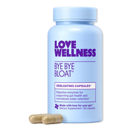 Love Wellness Bye Bye Bloat: Debloating Capsules - 60 ct