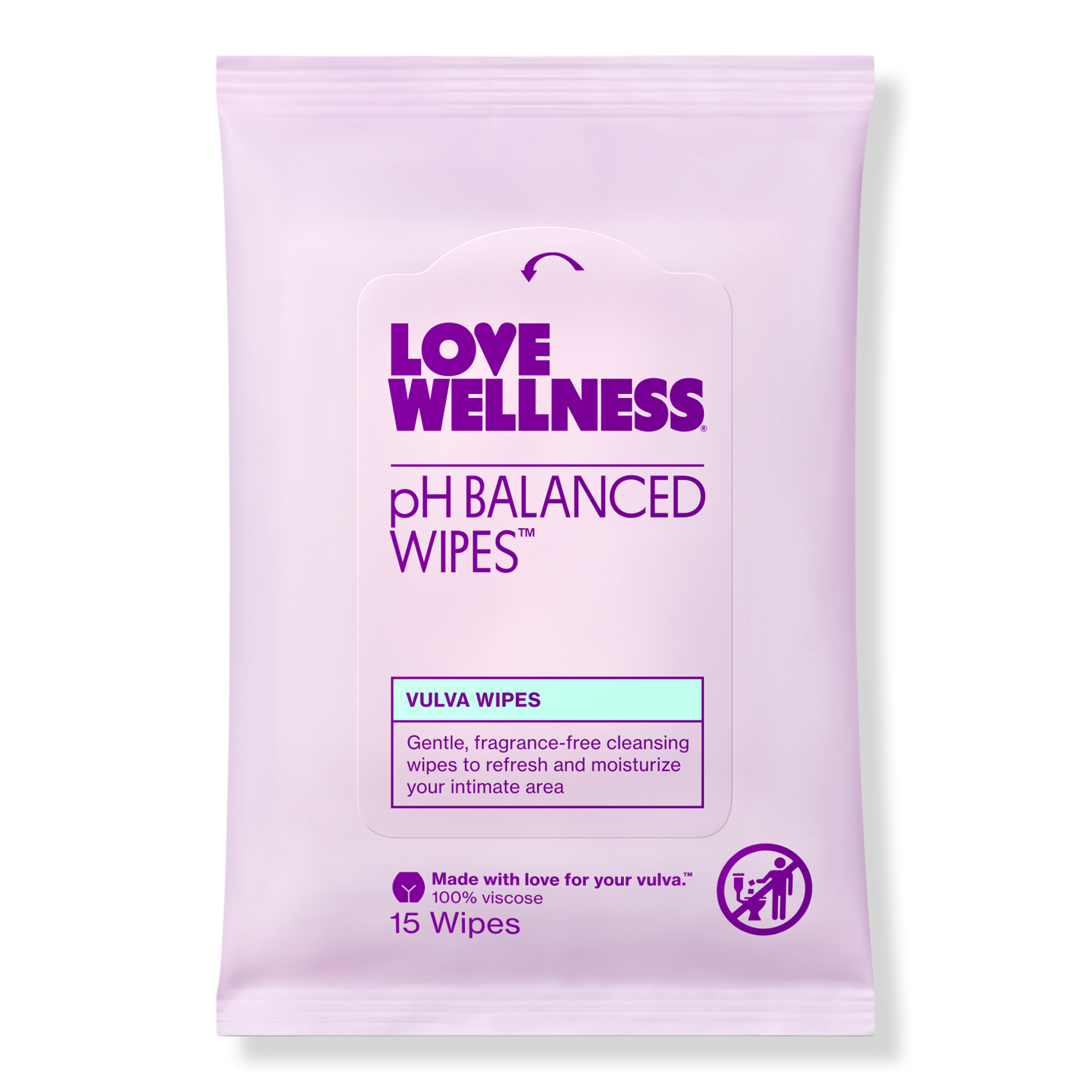 Love Wellness pH Balanced Wipes: Vulva Wipes #1