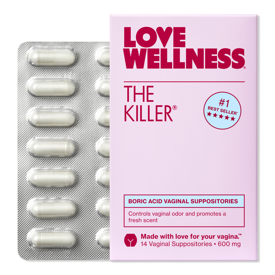 Love Wellness The Killer: Boric Acid Vaginal Suppositories #1