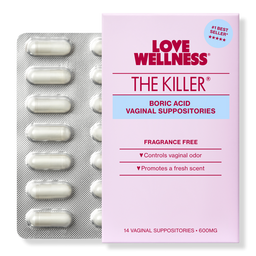 Love Wellness The Killer: Boric Acid Vaginal Suppositories