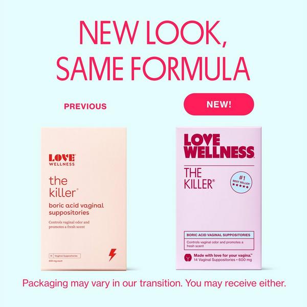 Love Wellness The Killer: Boric Acid Vaginal Suppositories #2