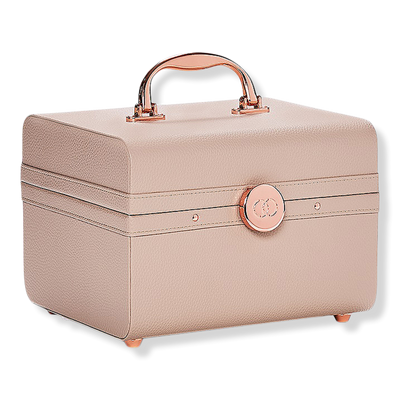 Caboodles Beige Lifestyle Train Case