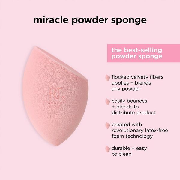 Real Techniques Miracle Powder Makeup Blending Sponge #4