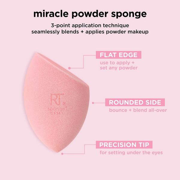 Real Techniques Miracle Powder Makeup Blending Sponge #5