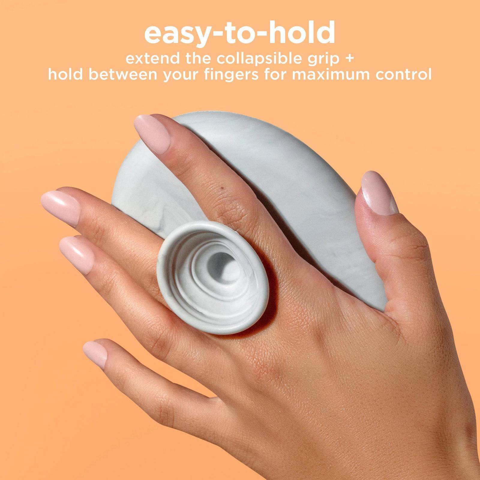Handheld Textured Makeup Brush Cleansing Palette