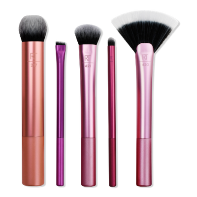 Real Techniques Artist Essentials Face, Eyes, & Lips Makeup Brush Set