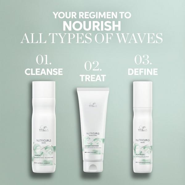 Wella Nutricurls Waves & Curls Cleansing Conditioner #8