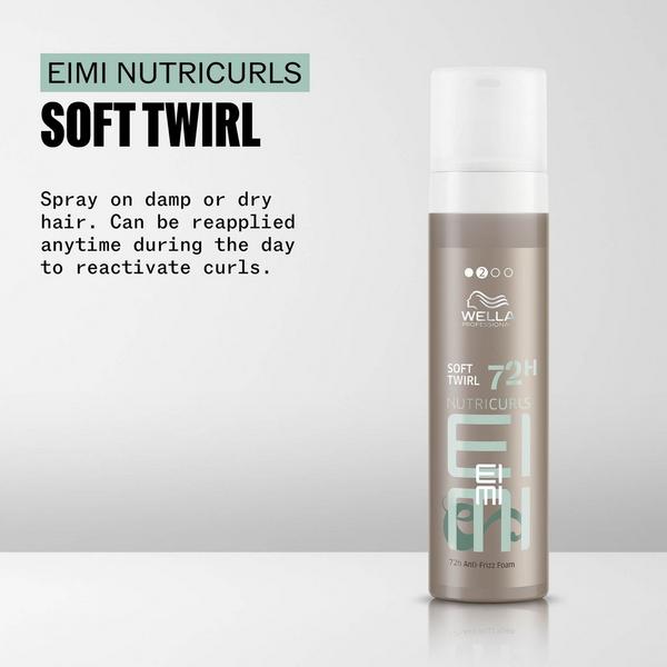 Wella EIMI Nutricurls Soft Twirl Anti-Frizz Styling Foam #4
