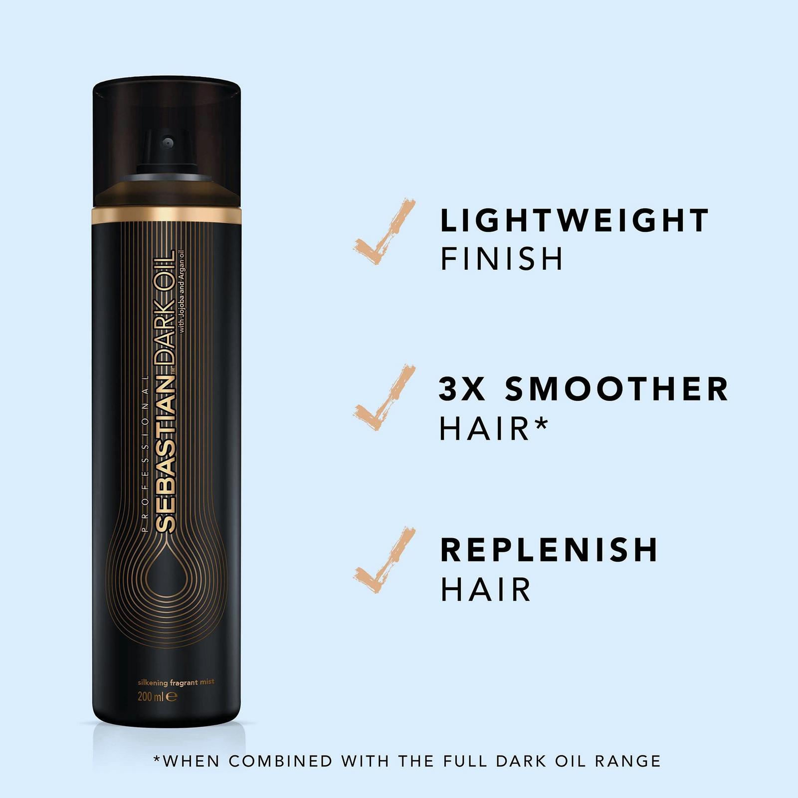 Dark Oil Silkening Fragrant Hair Mist