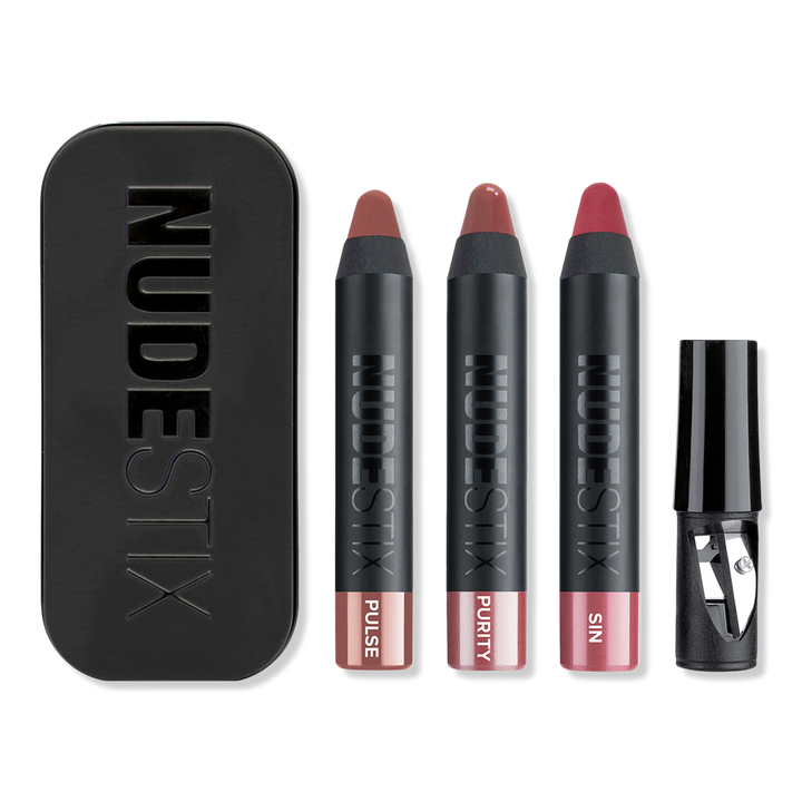 NUDESTIX Everyday Nude 3-Piece Mini Lip Kit #1