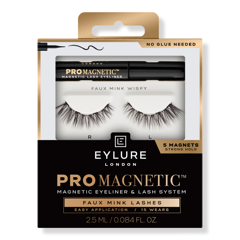 lavendel Udøve sport Exert ProMagnetic Magnetic Eyeliner & Faux Mink Wispy Lash System - Eylure | Ulta  Beauty