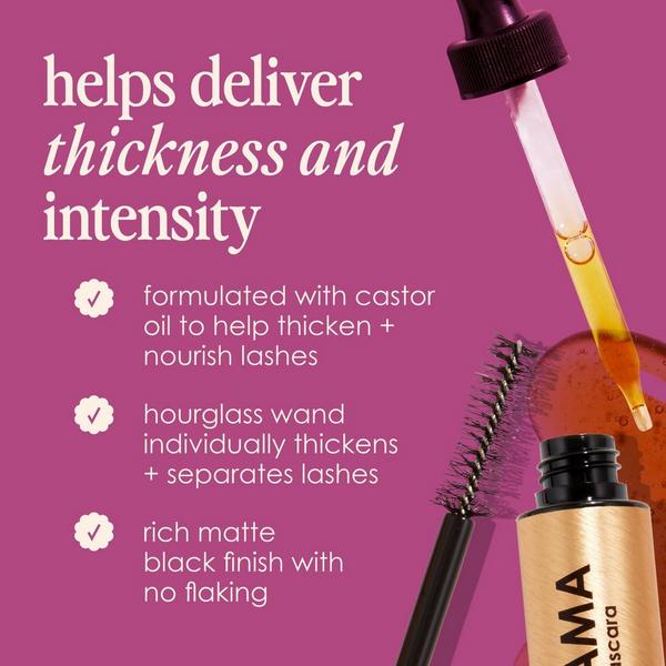 Grande Cosmetics GrandeDRAMA Black Intense Thickening Mascara with Castor Oil #3