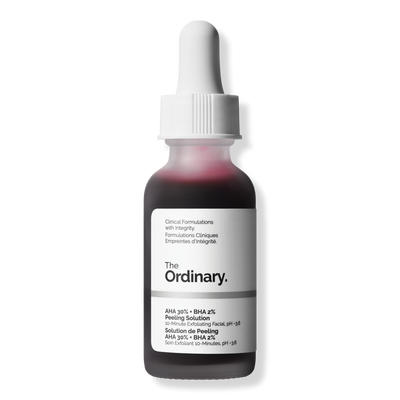 The Ordinary AHA 30% + BHA 2% High-Strength Peeling Solution for Brightening