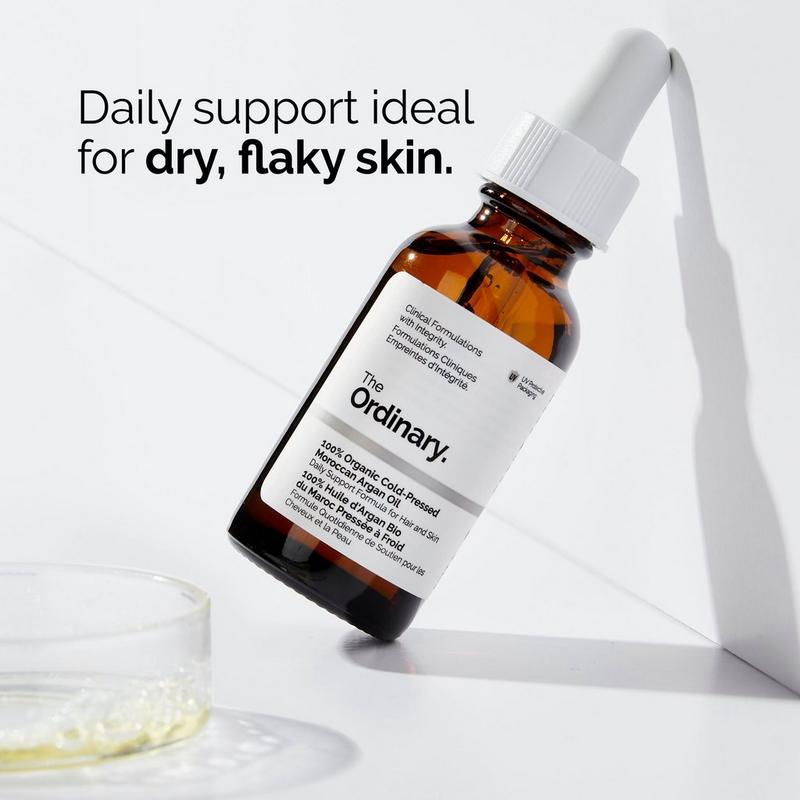 The Ordinary - 100% Organic Cold-Pressed Moroccan Argan Oil for