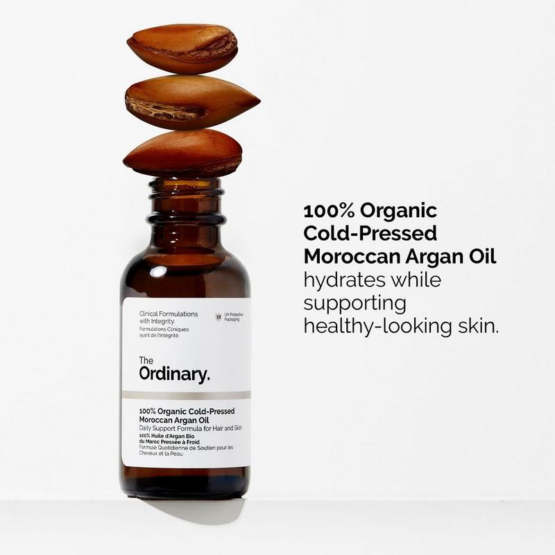 The Ordinary - 100% Organic Cold-Pressed Moroccan Argan Oil for
