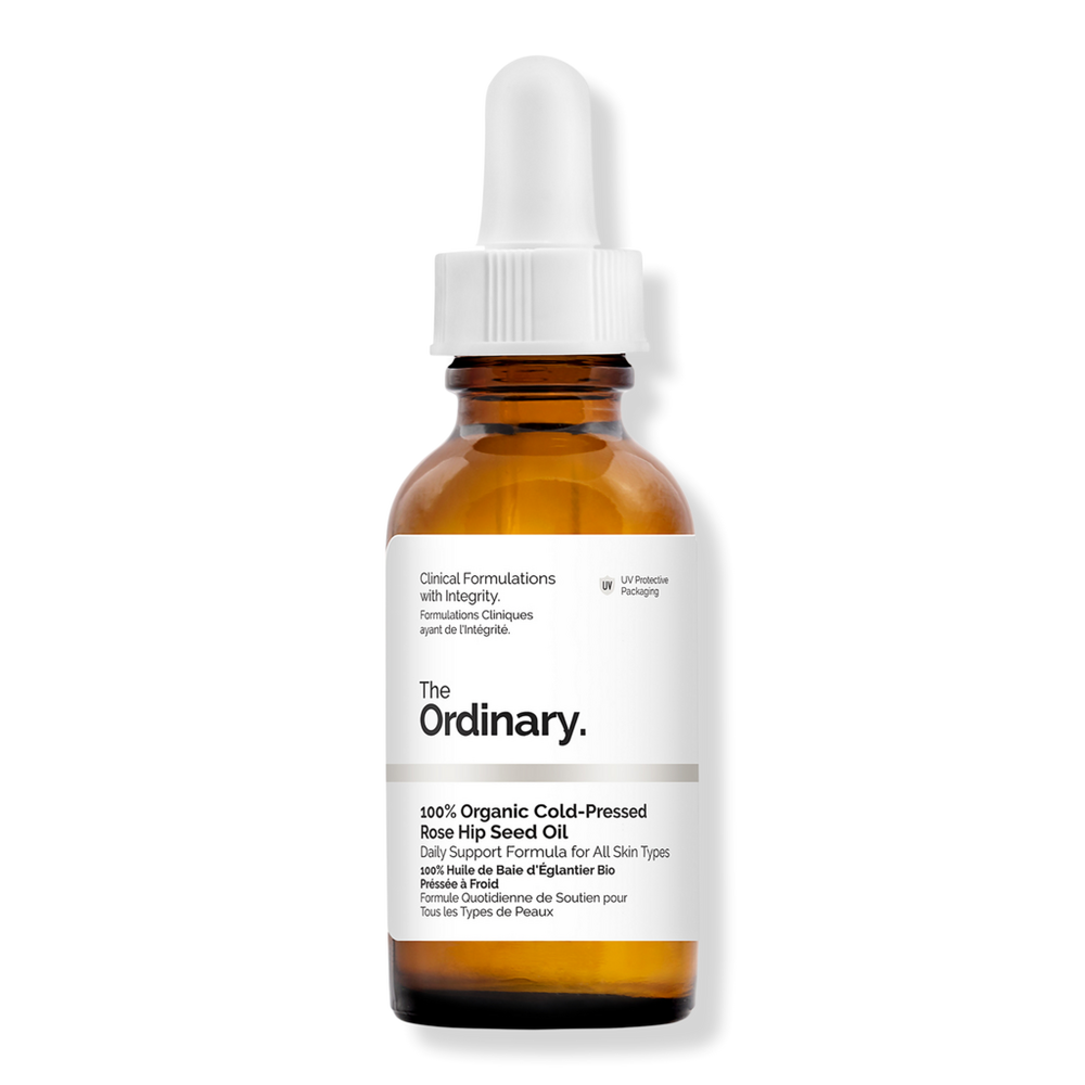 100% Organic Cold-Pressed Rose Hip Seed Regenerative Oil