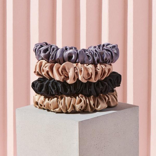 The Hair Edit Multi-Color Ruched Ribbon Scrunchies #3