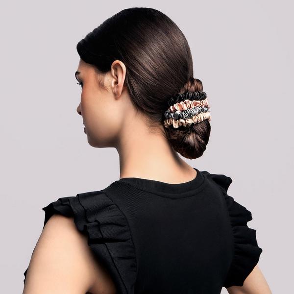 The Hair Edit Multi-Color Ruched Ribbon Scrunchies #7